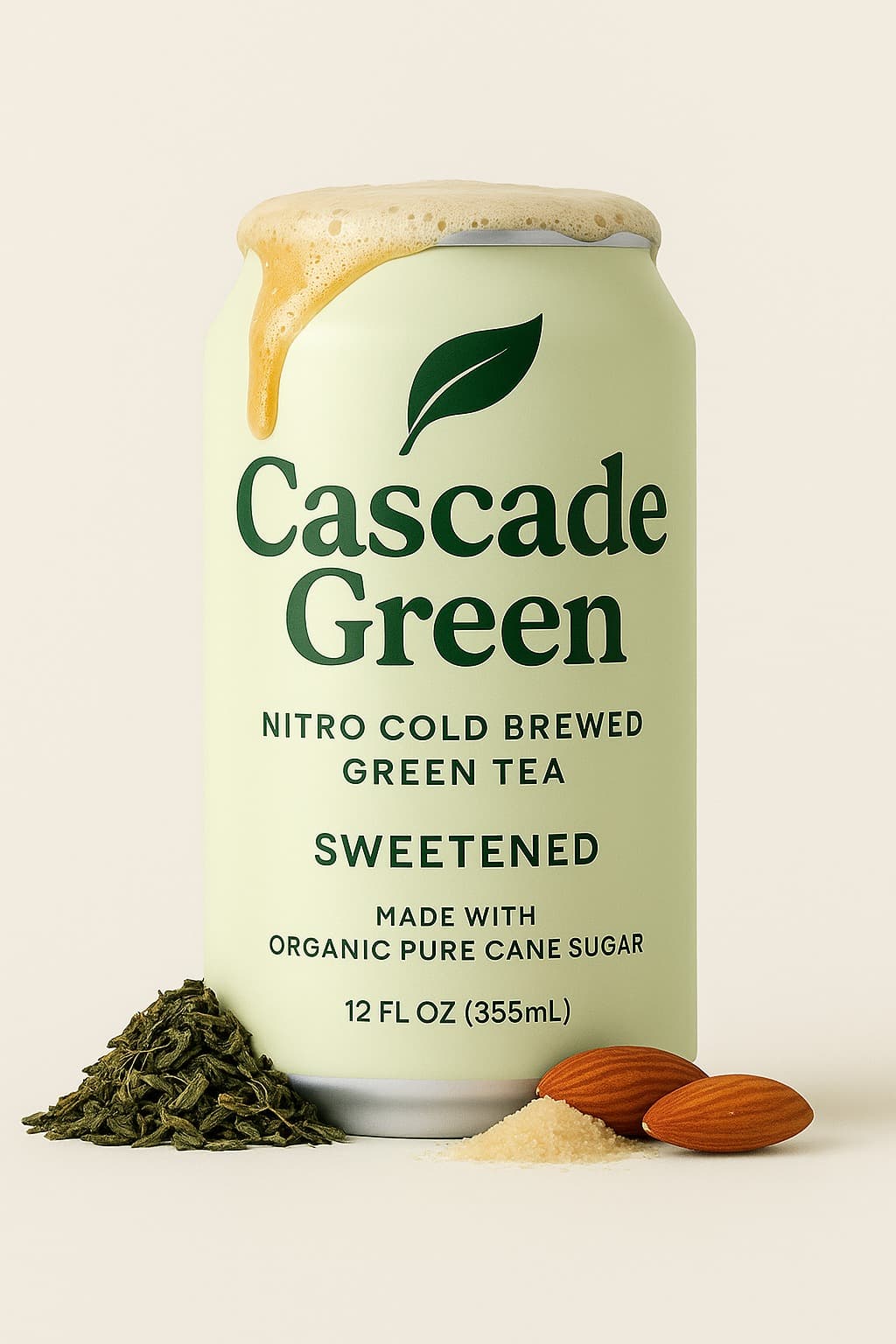 Sweet Almond Green — Lightly Sweetened